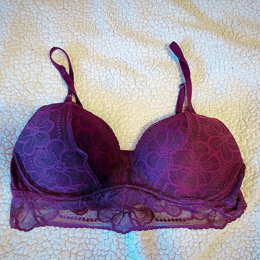 Pink Victoria’s Secret lace Bralette